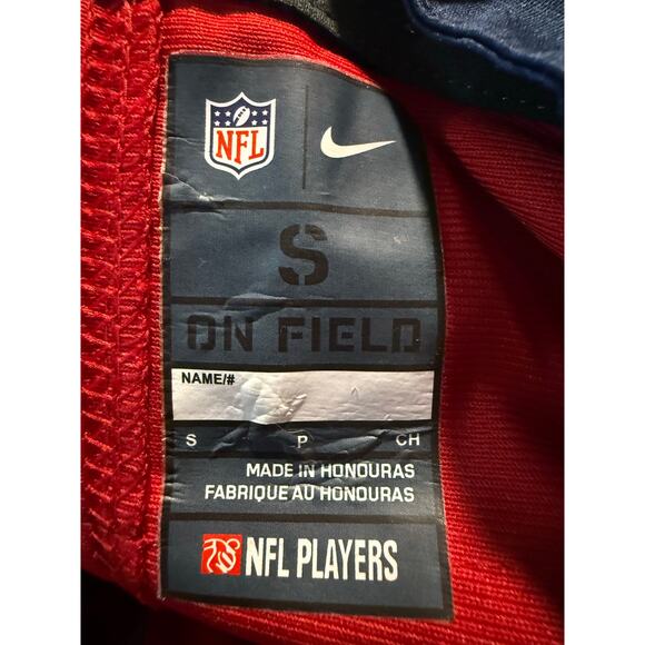 Nike On Field Houston Texans DeAndre Hopkins #10 Jersey, Red, Men's Small, NWT - Picture 7 of 7